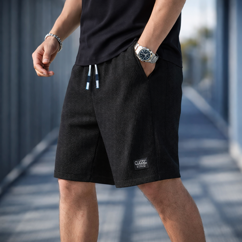 Men's Textured Shorts
