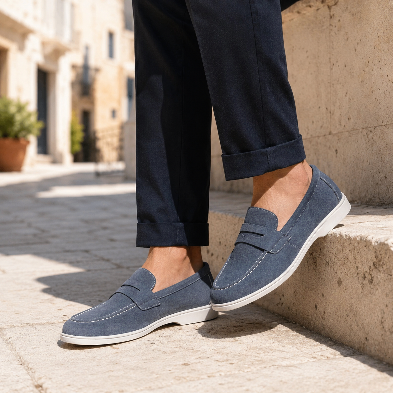 Vale Suede Loafers