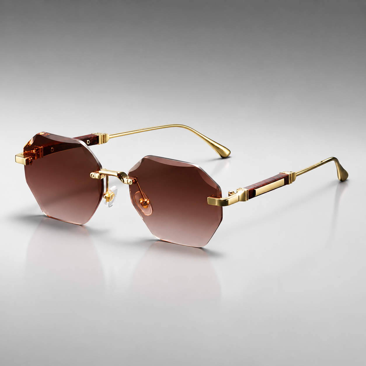 Riviera Rimless Glasses