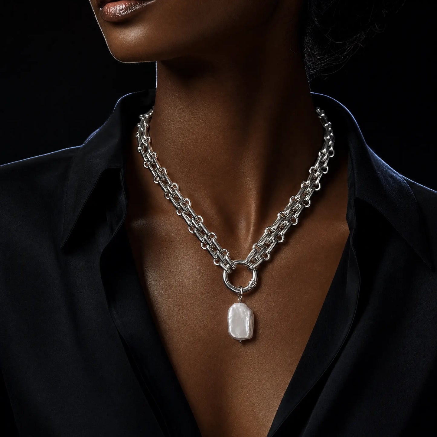 Bardot Pearl Necklace