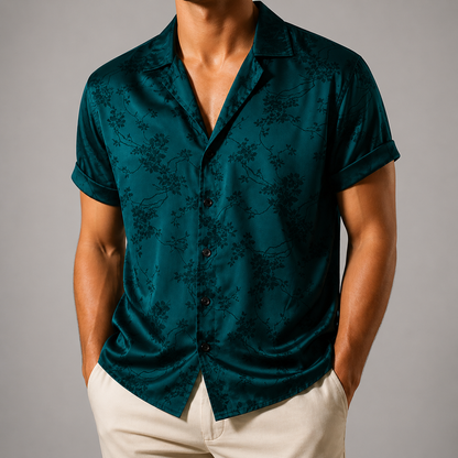 Embroided Floral Shirt