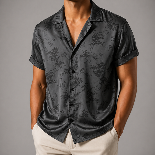 Embroided Floral Shirt