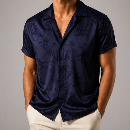 Embroided Floral Shirt