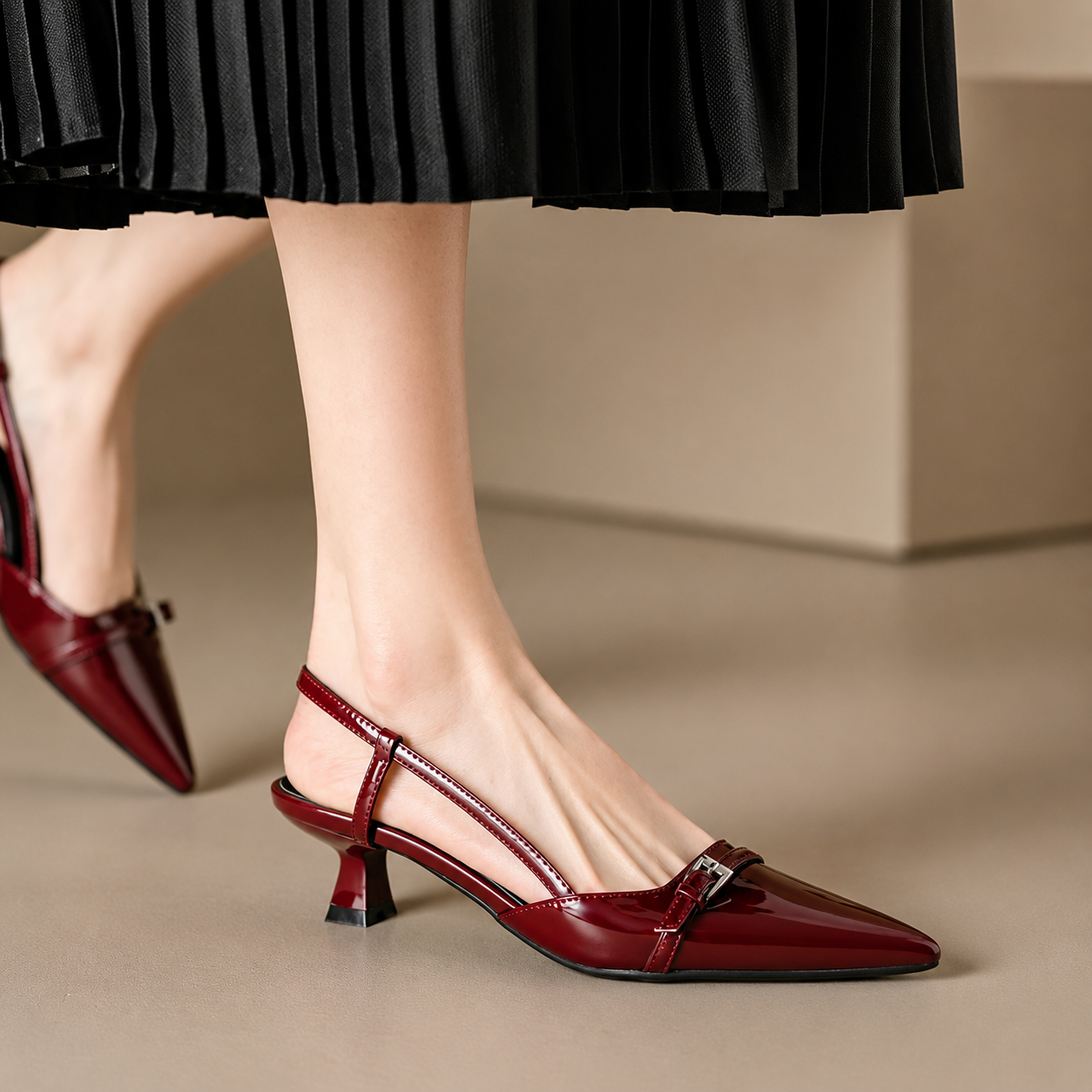 Velora Slingback Heels