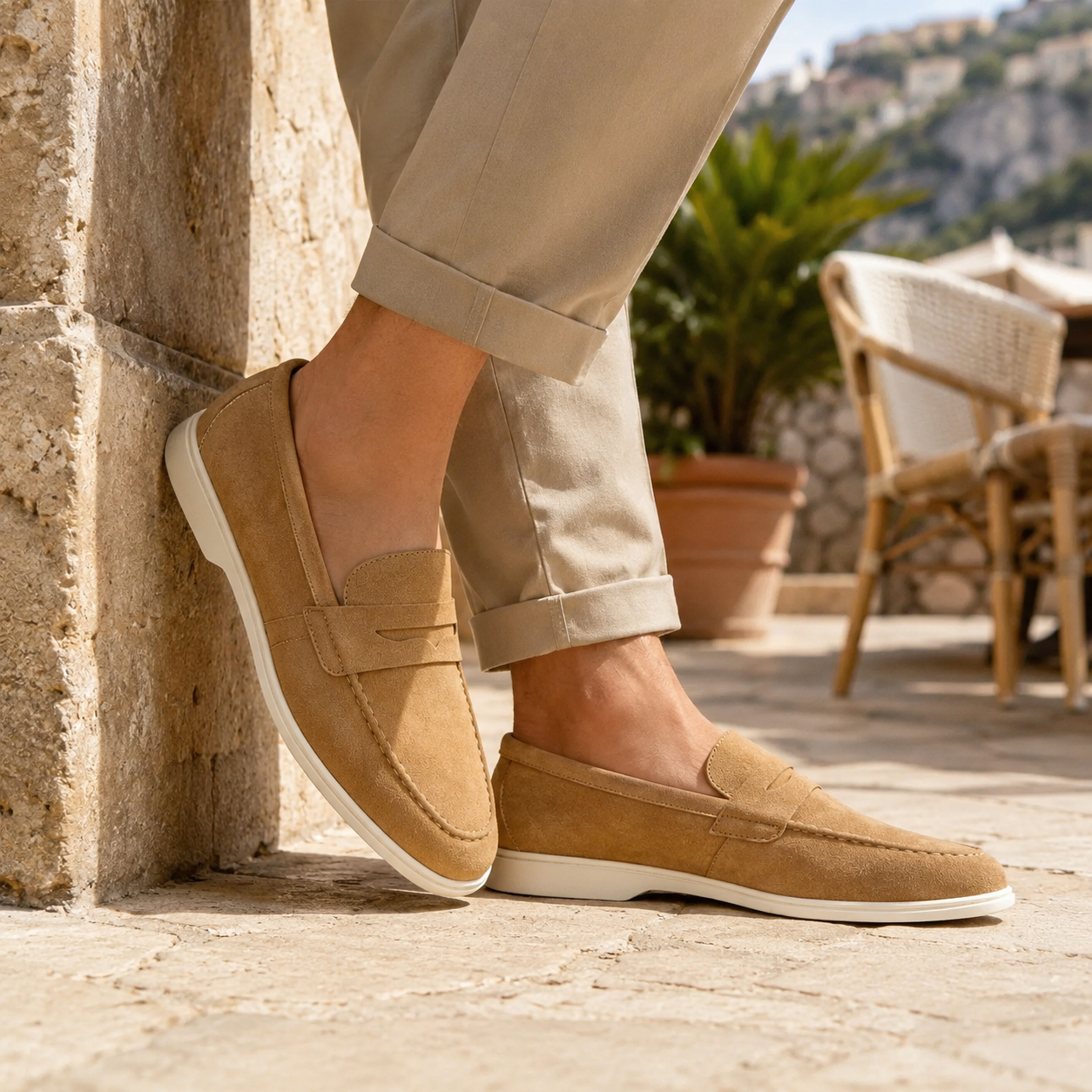 Vale Suede Loafers