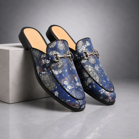 Monaco Tapestry Mules