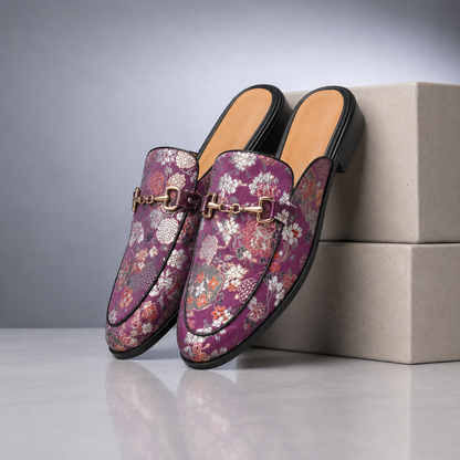 Monaco Tapestry Mules