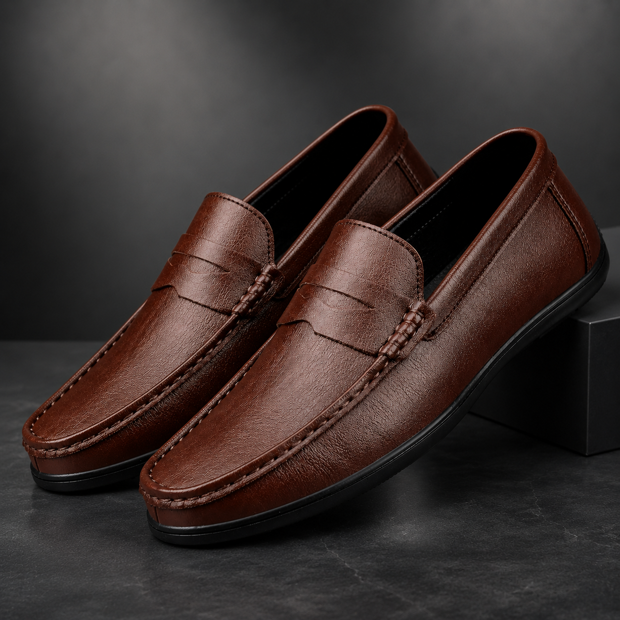 Ashford Genuine Leather Loafers