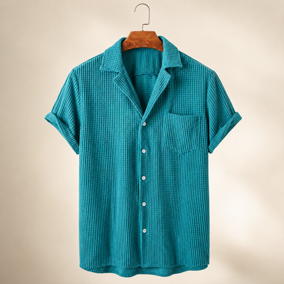 Santorini Waffle Polo