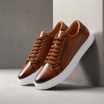 Monroe Genuine Leather Sneakers