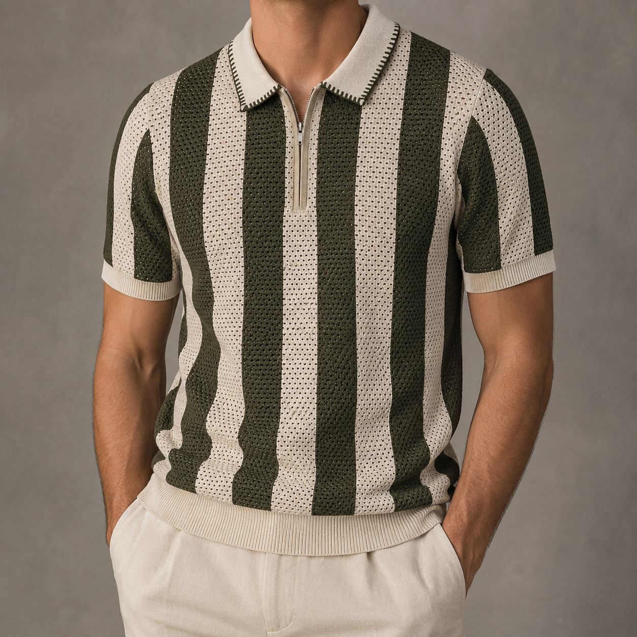 Vincenzo Knit Polo