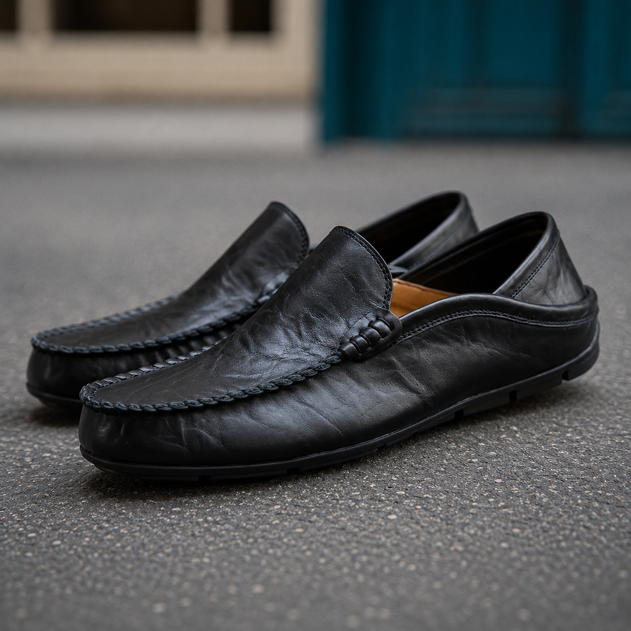 Genuine Leather Men's Loafers