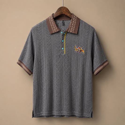 Monarch Jacquard Polo