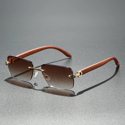 Caspian Rimless Sunglasses