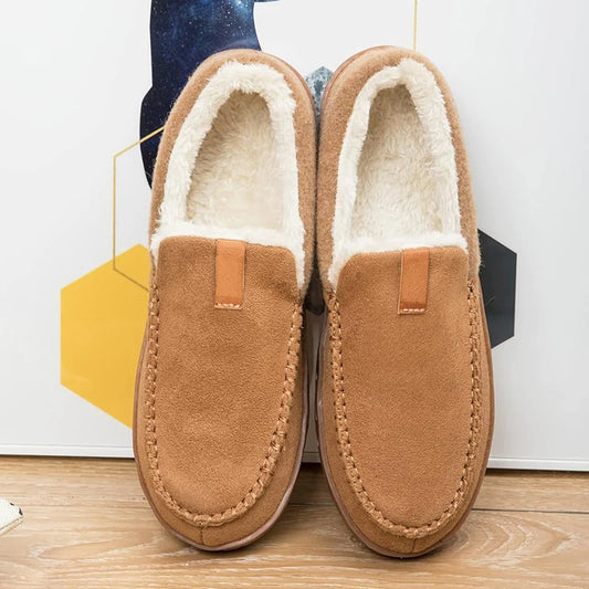 Alpine Plush Moccasin Slippers