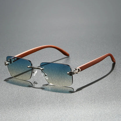 Caspian Rimless Sunglasses