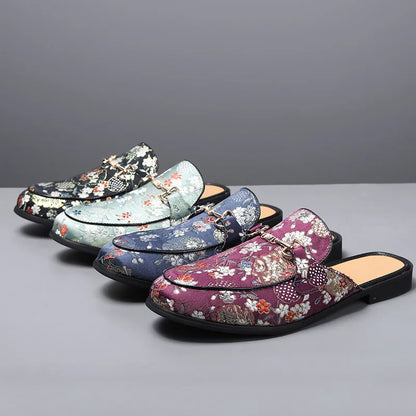 Monaco Tapestry Mules