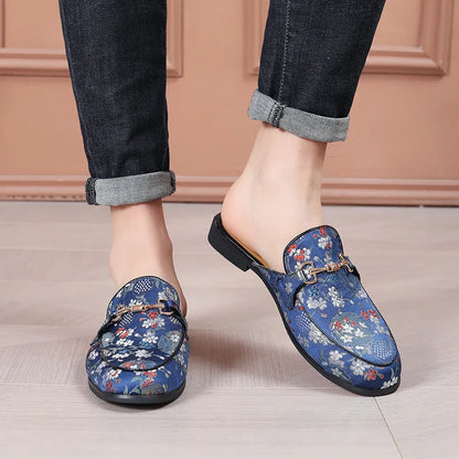 Monaco Tapestry Mules