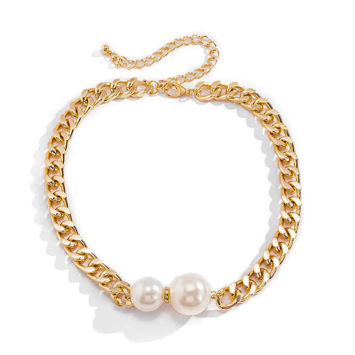 Riviera Double Pearl Chain