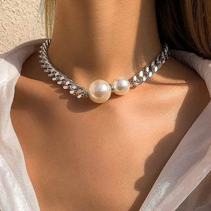 Riviera Double Pearl Chain