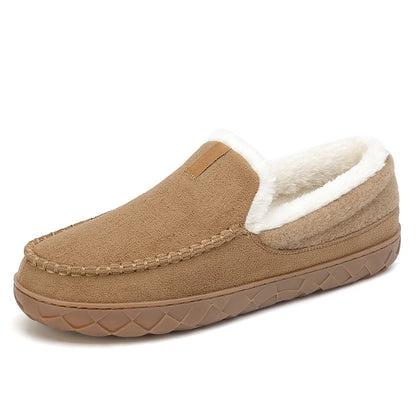 Alpine Plush Moccasin Slippers