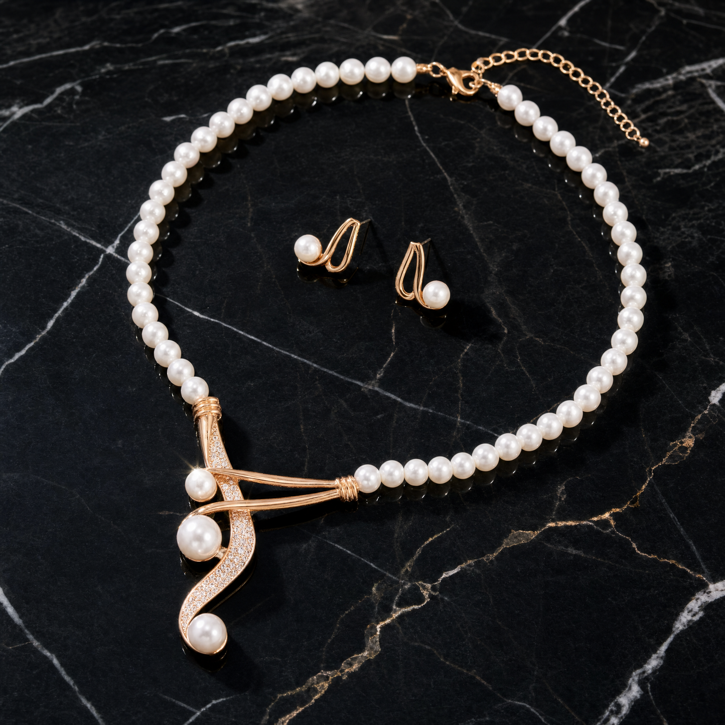 Elara Pearl Set