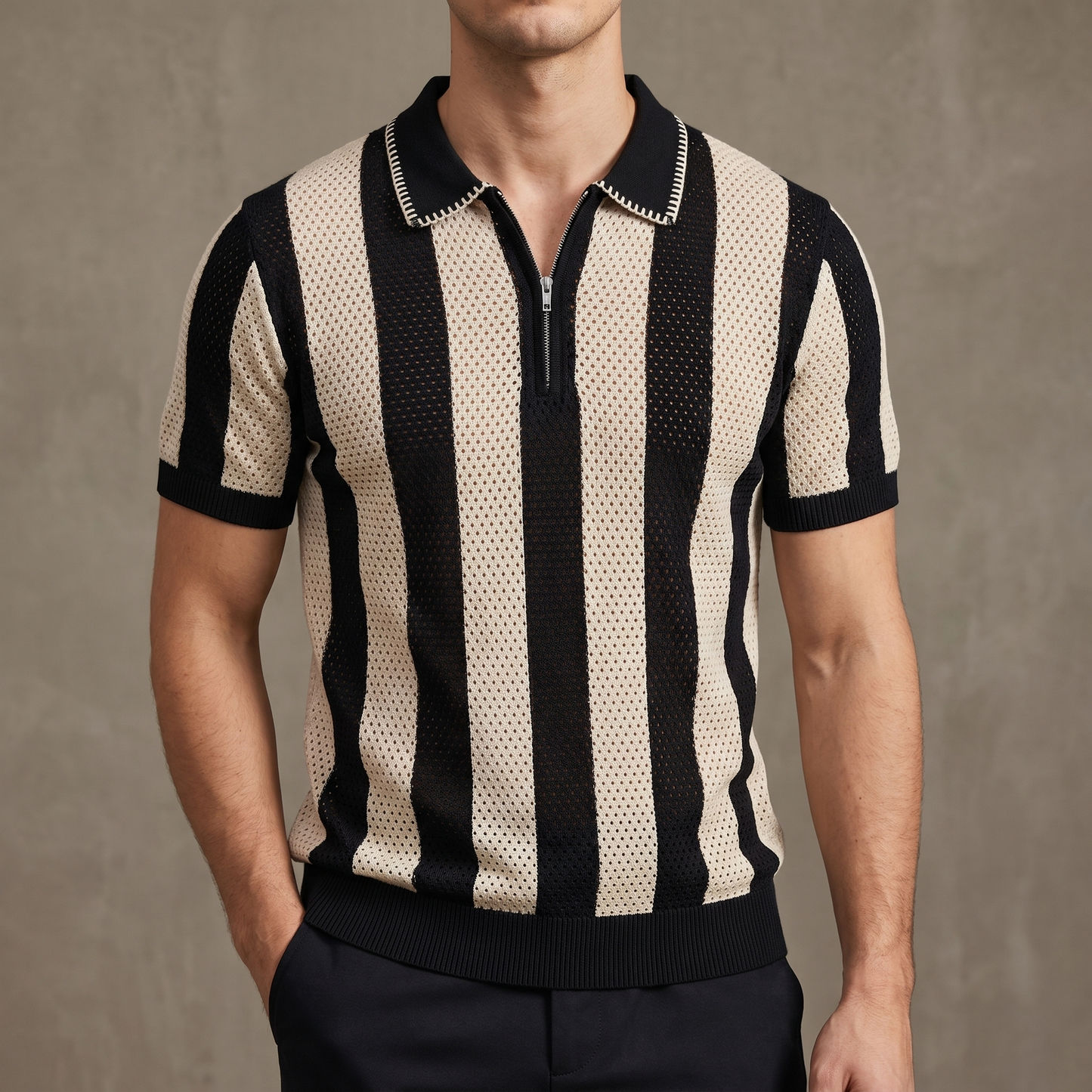 Vincenzo Knit Polo