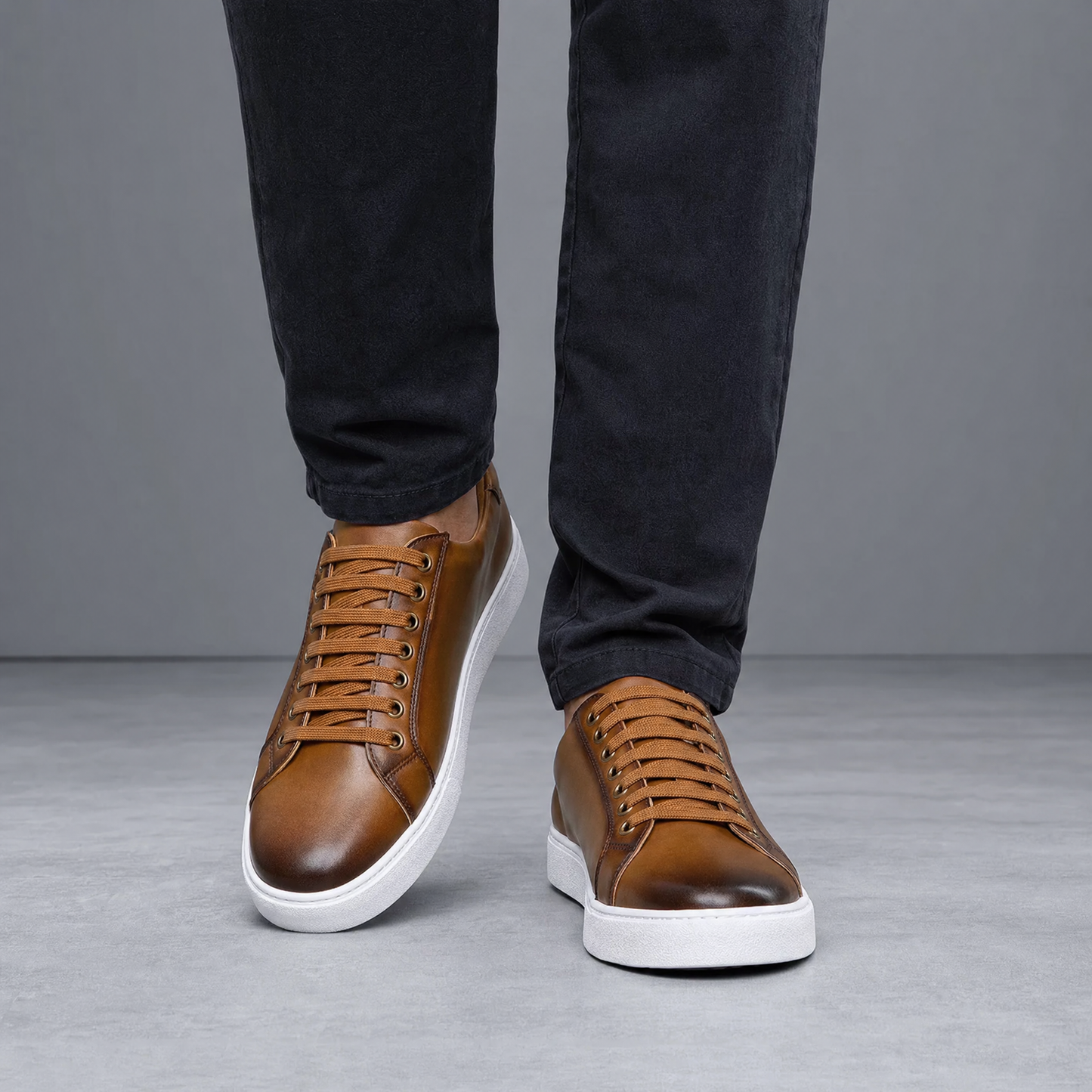 Monroe Genuine Leather Sneakers