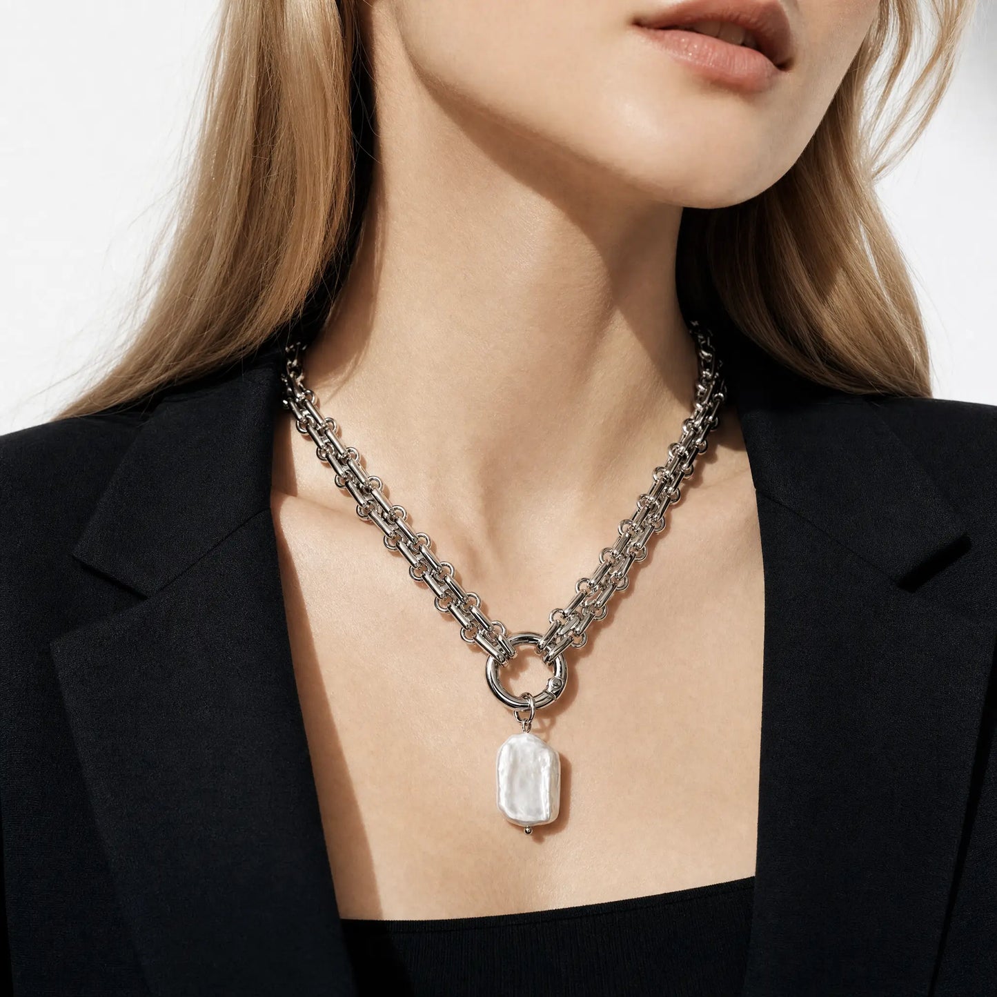 Bardot Pearl Necklace