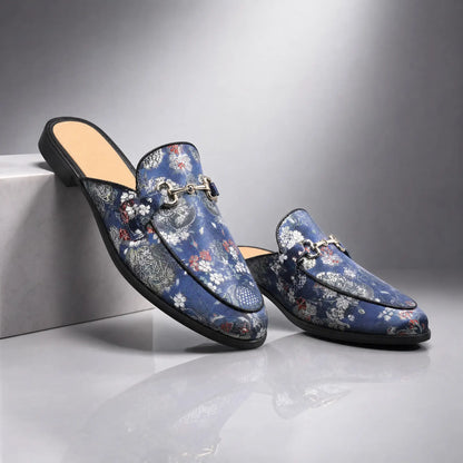 Monaco Tapestry Mules