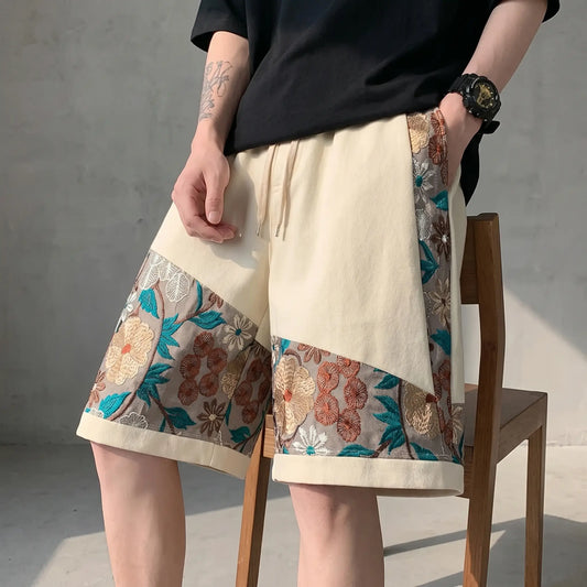 Floral Tapestry Shorts