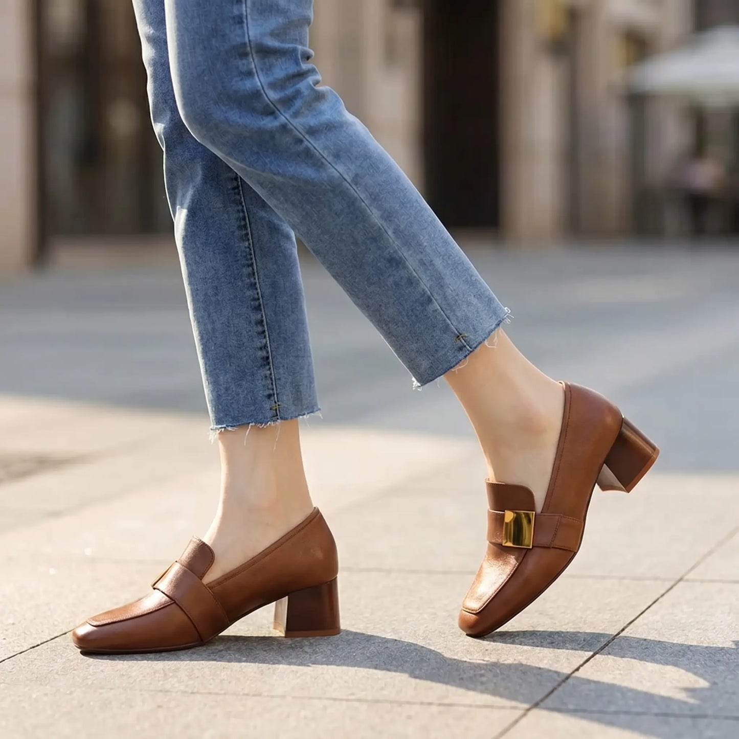 Marcelline Leather Heels
