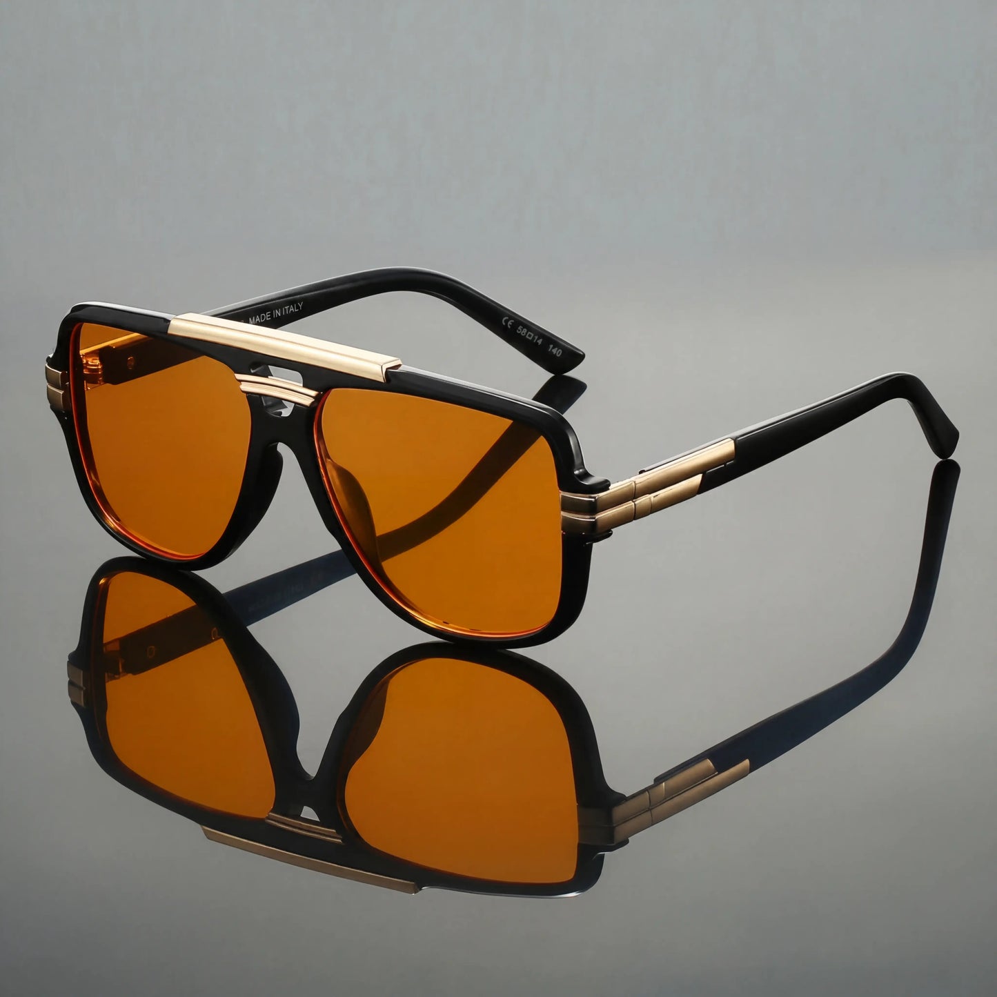 Double Bridge Pilot Sunglasses