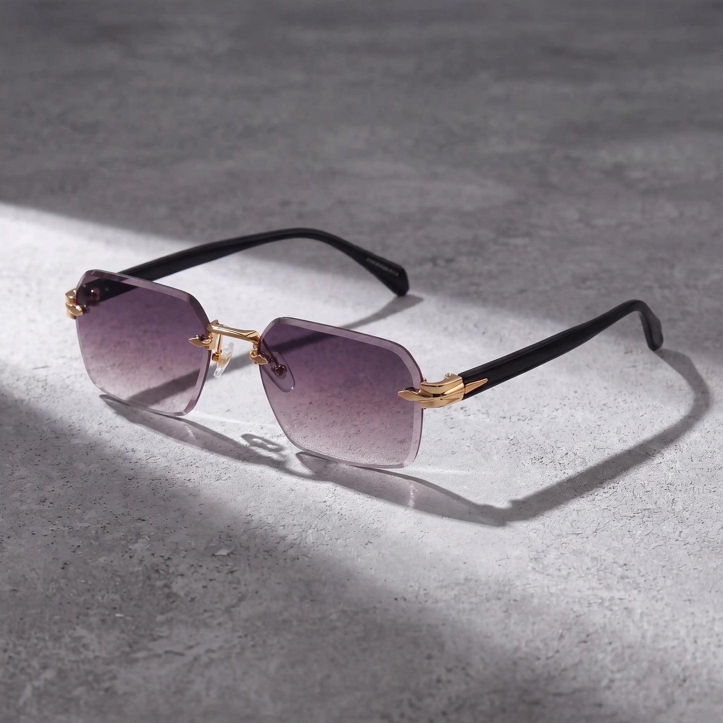 Monarch Rimless Sunglasses