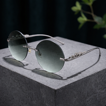 Eclipse Crystal Edge Sunglasses